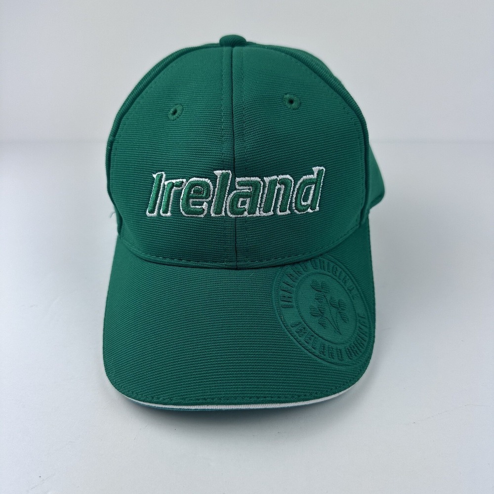 Ireland Lansdowne Men's‎ S/M Baseball Cap Hat Green Adjustable 21"/ 54 cm